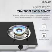 Krome Gas Stove KR-GGFC2070