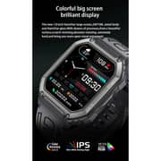 Max & Max Adventure Smartwatch with Rugged Build & Multi-Sport Modes - Black
