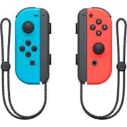 Nintendo Switch Gaming Console 64GB Neon Red/Neon Blue + Miitopia + Dragon Quest 1,2,3 + DragonQuest Builders