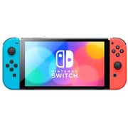 Nintendo Switch Gaming Console 64GB Neon Red/Neon Blue + Miitopia + Dragon Quest 1,2,3 + DragonQuest Builders