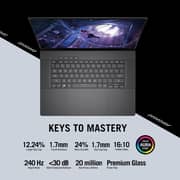 Asus ROG Zephyrus G16 Gaming (2023) Laptop - 1st Series / Intel Core Ultra 9-185H / 16inch WQXGA / 1TB SSD / 32GB RAM / 8GB NVIDIA GeForce RTX 4070 Graphics / Windows 11 Home / Eclipse Grey - [GU605MI-OLEDI9WPG]