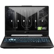 Asus TUF Gaming A15 (2023) Laptop - AMD Ryzen 5-7535HS / 15.6inch FHD / 512GB SSD / 8GB RAM / 4GB NVIDIA GeForce RTX 2050 Graphics / Windows 11 Home / English & Arabic Keyboard / Graphite Black / Middle East Version - [FA506NF-HN042W]