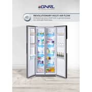 Egnrl Side By Side Inverter Refrigerator Freezer ‎650 Litres EGR820S