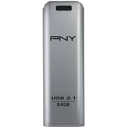 PNY Flash Drive USB 3.1 64GB Silver FD64GESTEEL31G-EF