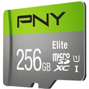 PNY Micro SDXC Memory Card 256GB Black/Green P-SDU256V11100EL-GE