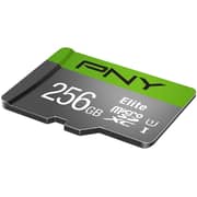 PNY Micro SDXC Memory Card 256GB Black/Green P-SDU256V11100EL-GE