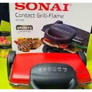 Sonai Contact Grill- Flame SH-300, 1800 Watt, 5 levels of temperature control / Red .