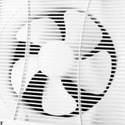 Sonai Ventilation Fan ,free wooden frame, suction and exhaust,cover grill,25 cm ,30 Watt, White - MAR-25G2