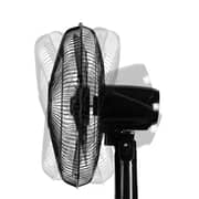 Sonai Stand Fan 18 Inches With Remote 70 Watt , 3 Speed Settings, Black ,MAR-1840
