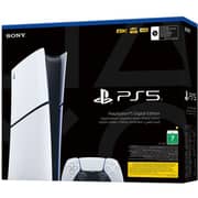 Sony PlayStation 5 Slim Console 2023 (Digital Version) White - UAE Version