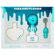 Harajuku Lovers Pop Electric G Perfume For Kids 50ml Eau de Parfum Gift Set 3 Pc