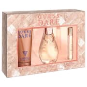 Guess Dare (W1) Perfume For Women 100ml Eau de Toilette + 200ml Body Lotion + 15ml Mini Travel Spray Gift Set 3 Pc