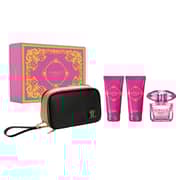 Versace Bright Crystal Absolu Fragrance Perfume For Women Gift Set 4 Pc