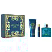 Versace Eros Man Perume For Men 100ml Eau de Parfum + Perfume Spray + Shower Gel Gift Set