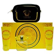 Versace Yellow Diamond L Perfume For Women 88ml Eau de Toilette + 100ml Body Lotion + 100ml Shower Gel Gift Set