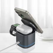 Pawa Cube 3-in-1 Magnetic Multi Charger Black