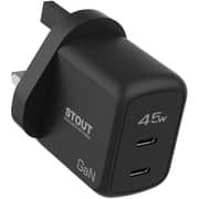 Pawa Stout GaN Travel Charger Black