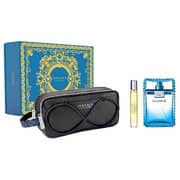 Versace Eau Fraiche Homme Perfume For Men 97ml Eau de Toilette + 0.8ml TS Eau de Toilette + Bag Gift Set