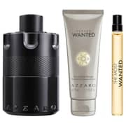 Azzaro The Most Wanted Intense Perfume For Men 100ml Eau de Parfum + 10ml Mini Perfume + 75ml Hair & Body Shampoo Gift Set