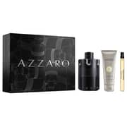 Azzaro The Most Wanted Intense Perfume For Men 100ml Eau de Parfum + 10ml Mini Perfume + 75ml Hair & Body Shampoo Gift Set