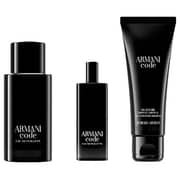 Giorgio Armani Code Perfume For Men 73ml Eau de Toilette + 73ml Shower Gel + 14ml Mini Spray Gift Set