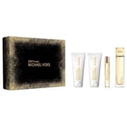 Michael Kors Sexy Amber Perfume For Women 100ml Eau de Parfum + 100ml Body Lotion + 100ml Shower Gel + 10ml Mini Spray Gift Set