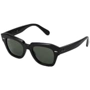 Ray-Ban Square Black State Street Sunglasses Unisex RB2186