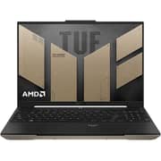 Asus TUF Gaming A16 Advantage Edition (2024) Laptop - AMD Ryzen 7-7435HS / 16inch FHD+ / 512GB SSD / 16GB RAM / 8GB AMD Radeon RX 7600S Graphics / Windows 11 Home / English & Arabic Keyboard / Sandstorm / Middle East Version - [FA617NSR-N3028W]