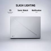 Asus ROG Zephyrus G14 (2024) Laptop - AMD Ryzen 7-8845HS / 14inch OLED / 1TB SSD / 16GB RAM / 8GB NVIDIA GeForce RTX 4070 Graphics / Windows 11 Pro / White - [GA403UI-OLED7WPW]