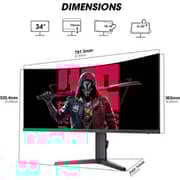Koorui 34E6UC VA WQHD Curved Gaming Monitor 34inch