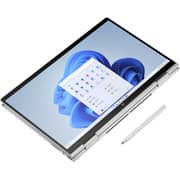 HP Envy x360 2in1 (2023) Laptop - 13th Gen / Intel Core i7-1355U / 15.6inch FHD / 1TB SSD / 16GB RAM / 4GB NVIDIA GeForce RTX 3050 Graphics / Win11 Home / English & Arabic Keyboard / Natural Silver / Middle East Version - [15-FE0008NE] + Travel Backpack