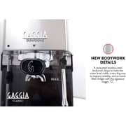 Gaggia Classic E24 Pump Espresso Machine Inox - RI9481/11