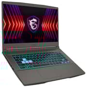 MSI Thin 15 Gaming (2022) Laptop - 12th Gen / Intel Core i7-12650H / 15.6inch FHD / 512GB SSD / 16GB RAM / 6GB NVIDIA GeForce RTX 4050 Graphics / Windows 11 Home / Cosmos Gray - [THIN 15 B12VE]