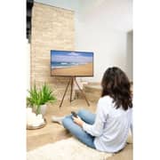 Hama Easel Design TV Stand 75inch Black