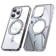 Glassology MagSafe Ring Stand Case Clear iPhone 15 Pro Max