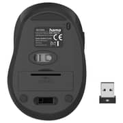 Hama V2 Optical 6 Button Wireless Mouse Black