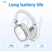 Hoco W35SL W35 Wireless Over Ear Headphones Silver