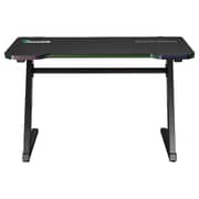 Vtracer Z Shaped Desk RGB With Pad Black