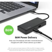Belkin 5-in-1 USB-C Multiport Adapter Black
