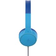 Belkin SoundForm Mini AUD004BTBL Wired Over Ear Kids Headphone Blue