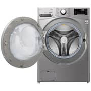LG 24kg Front Load Washing Machine, Stainless Steel , Steam, 6 Motion DD Motor, ThinQ (Wi-Fi)