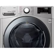 LG 24kg Front Load Washing Machine, Stainless Steel , Steam, 6 Motion DD Motor, ThinQ (Wi-Fi)