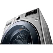 LG 24kg Front Load Washing Machine, Stainless Steel , Steam, 6 Motion DD Motor, ThinQ (Wi-Fi)