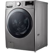 LG 24kg Front Load Washing Machine, Stainless Steel , Steam, 6 Motion DD Motor, ThinQ (Wi-Fi)