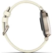 Garmin 010-02839-00 Lily 2 Smartwatch Cream Gold With Coconut Silicone Band