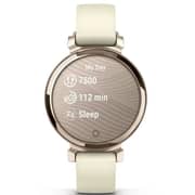 Garmin 010-02839-00 Lily 2 Smartwatch Cream Gold With Coconut Silicone Band