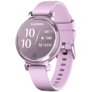 Garmin 010-02839-01 Lily 2 Smartwatch Metallic Lilac With Lilac Silicone Band