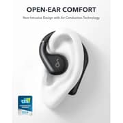 Anker Soundcore AeroFit Wireless Open-Ear Earbuds - Black