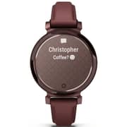 Garmin 010-02839-03 Lily 2 Smartwatch Classic Dark Bronze With Mulberry Leather Band