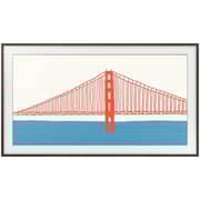 سامسونج  اطار تلفزيون 85 بوصة باللون البني